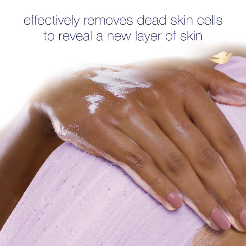 Dove Exfoliating Body Polish Scrub With Crushed Lavender And Coconut Milk, 298g Buy at Indicrest Image 7