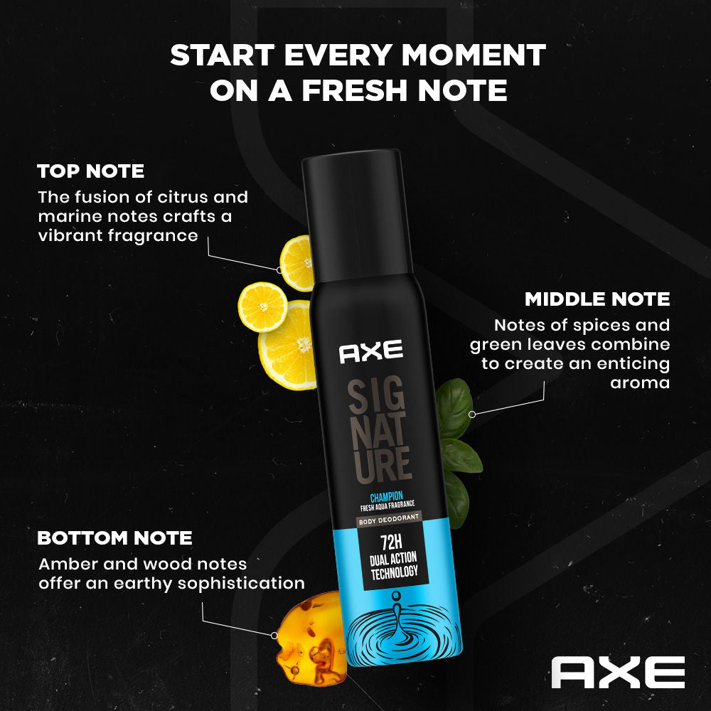 Axe Sigture Body Perfume Champion Combo Pack Of 2 Buy at Indicrest Image 16