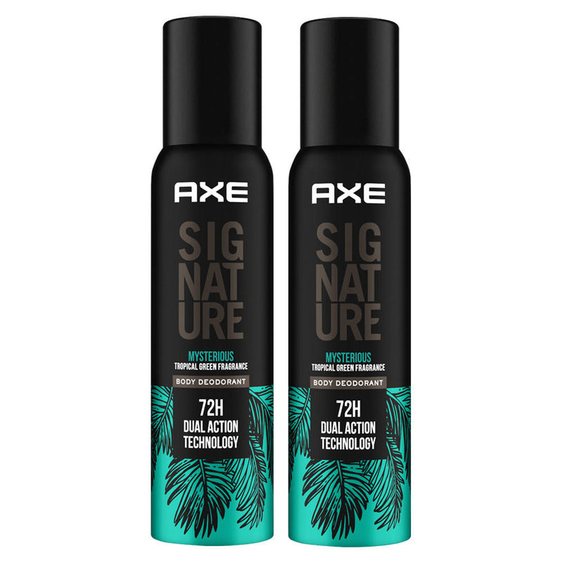Axe Sigture Body Perfume Mysterious Pack Of 2, 400ml Buy at Indicrest