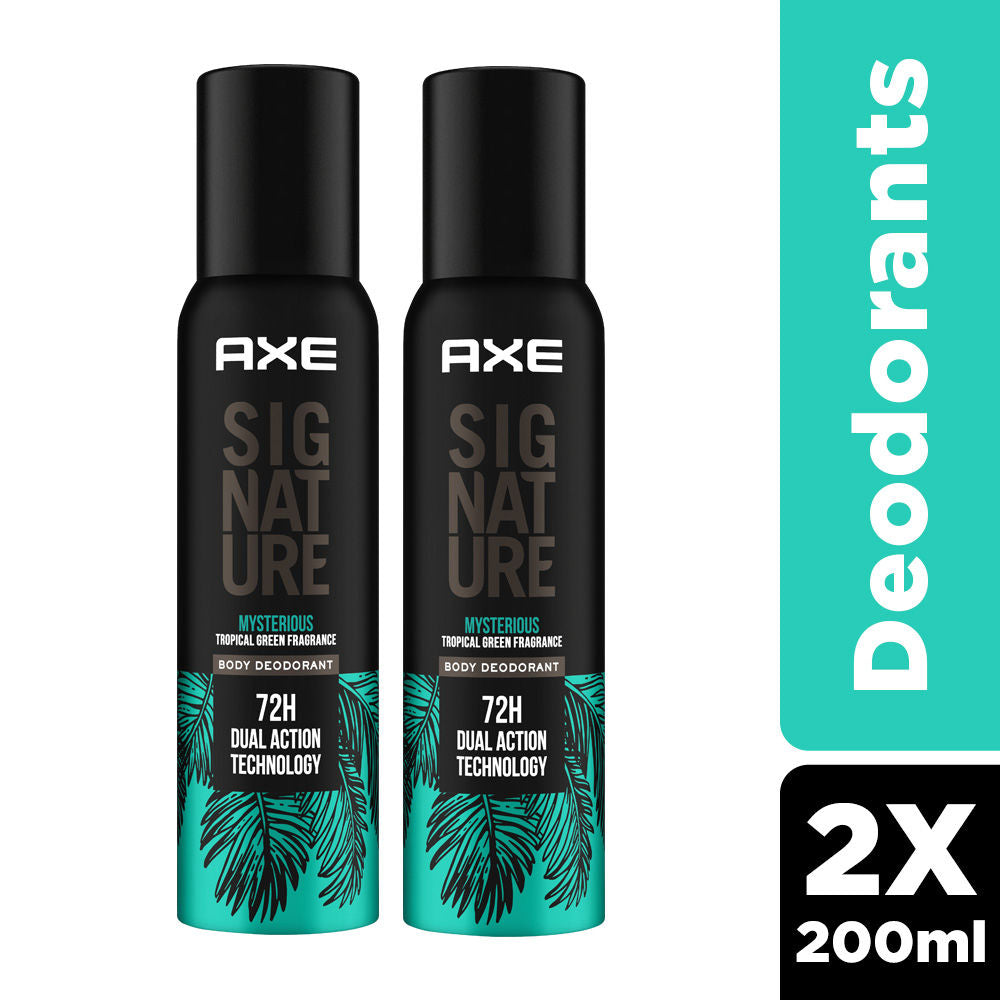 Axe Sigture Body Perfume Mysterious Pack Of 2, 400ml Buy at Indicrest Image 2