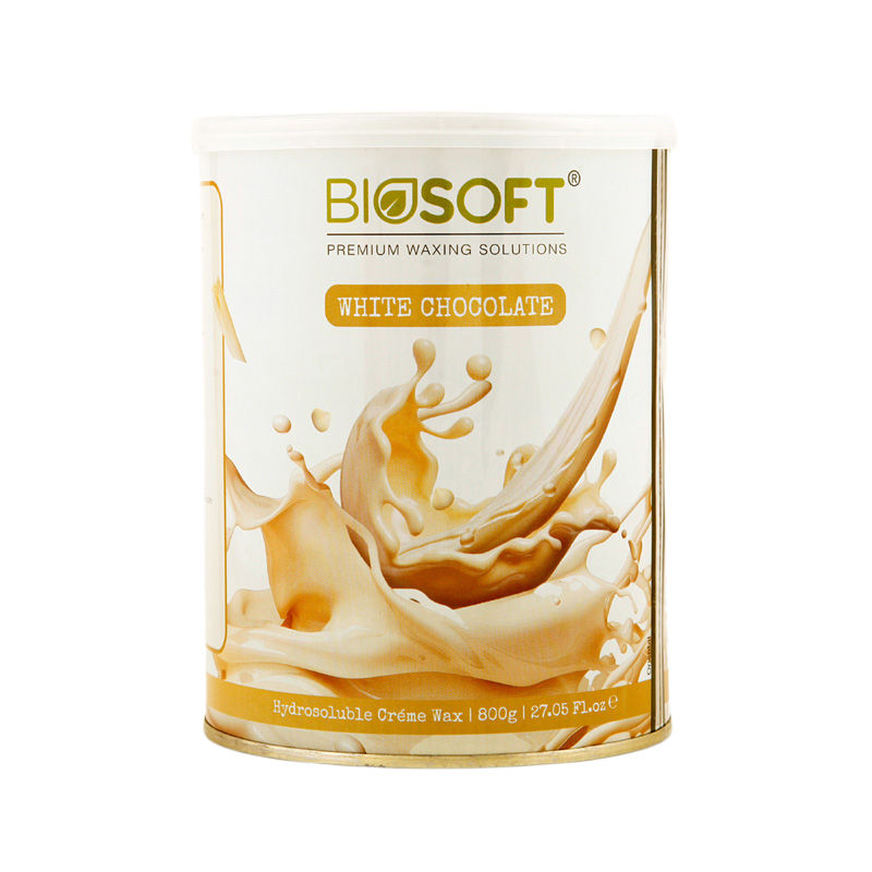 Biosoft White Chocolate Hydrosoluble Wax, 800g Buy at Indicrest