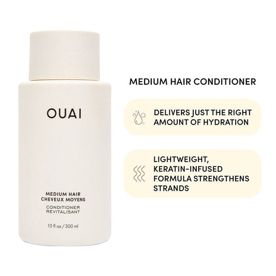 OUAI Medium Hair Conditioner, 300ml, Buy from Indicrest