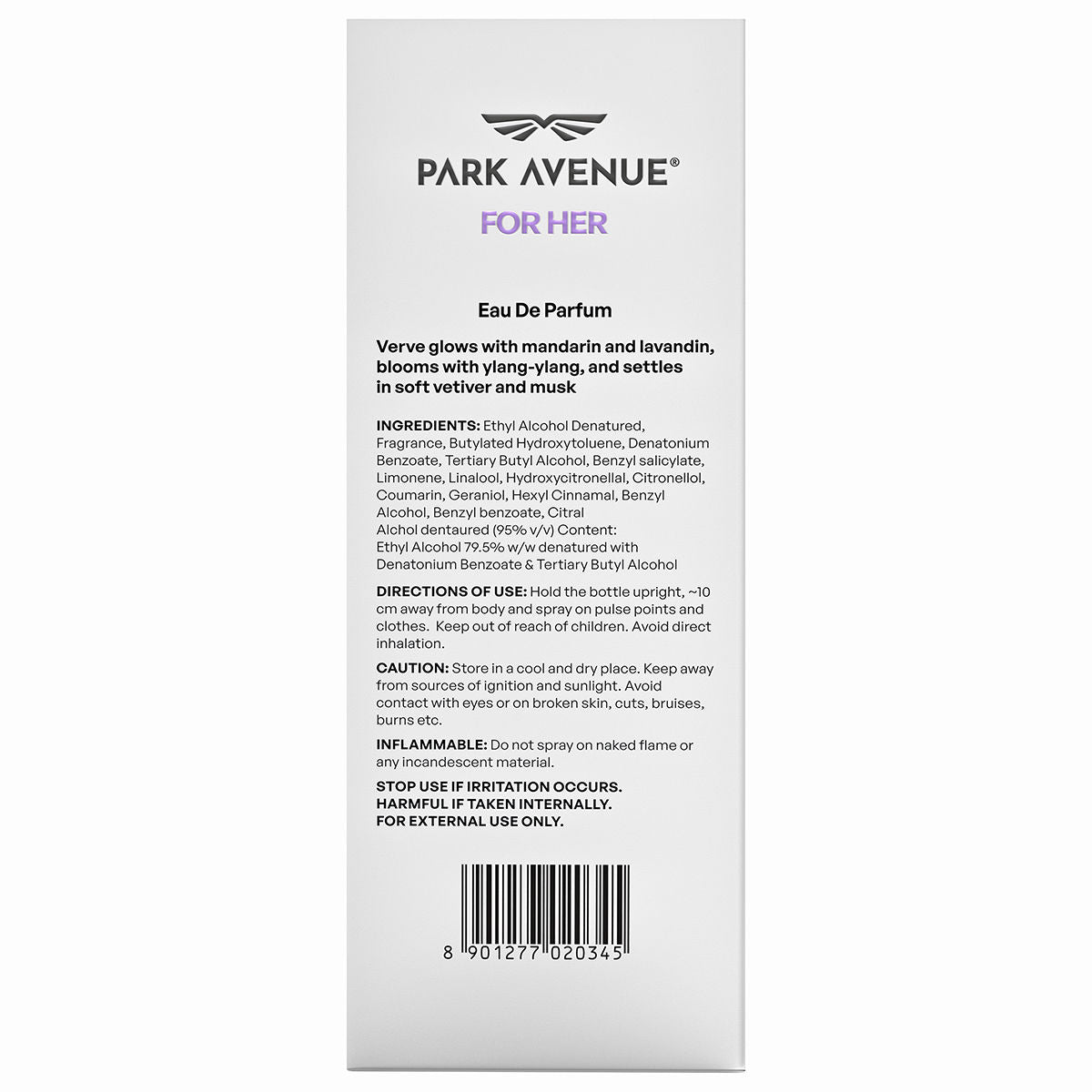 Park Avenue Verve Luxury Eau De Parfum For Her, 100ml Buy at Indicrest Image 6