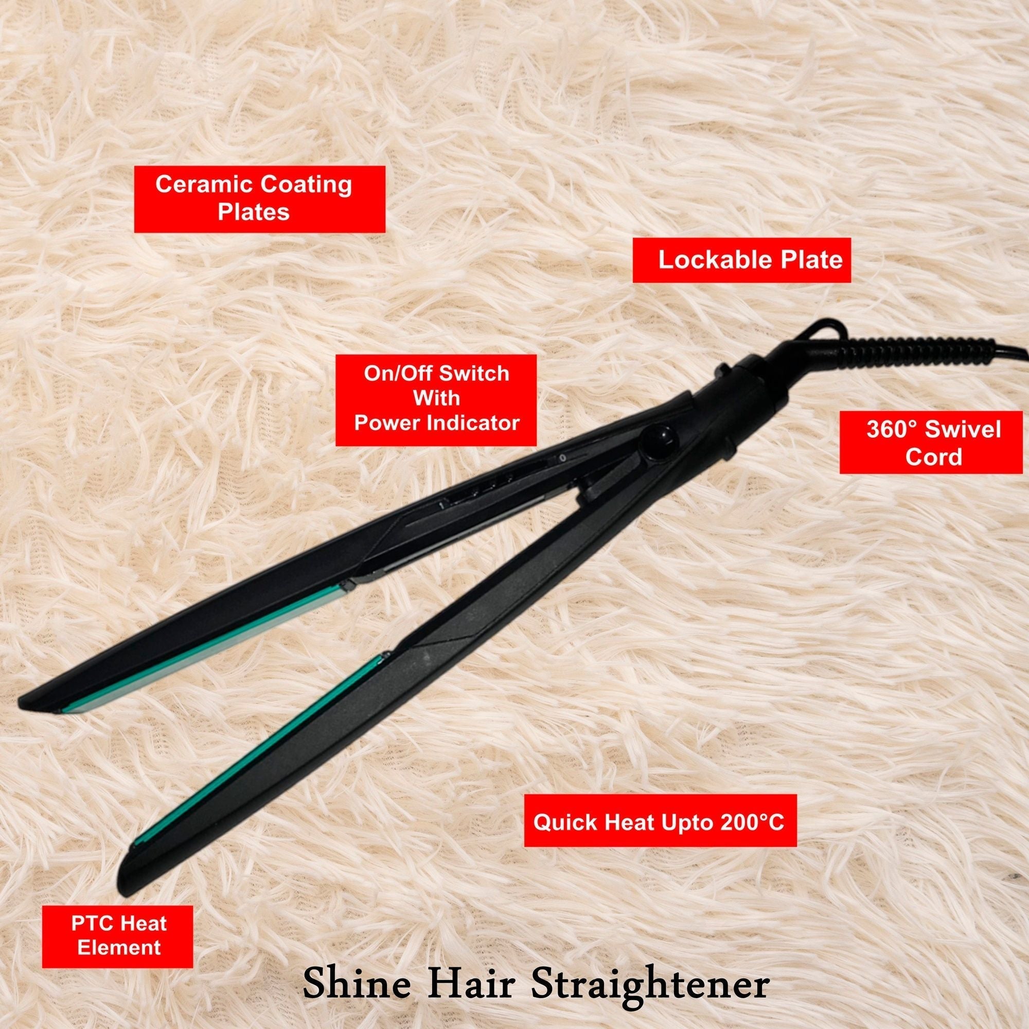 Babila SHINE Hair Straightener-BHS-E07, 210g Buy at Indicrest Image 4