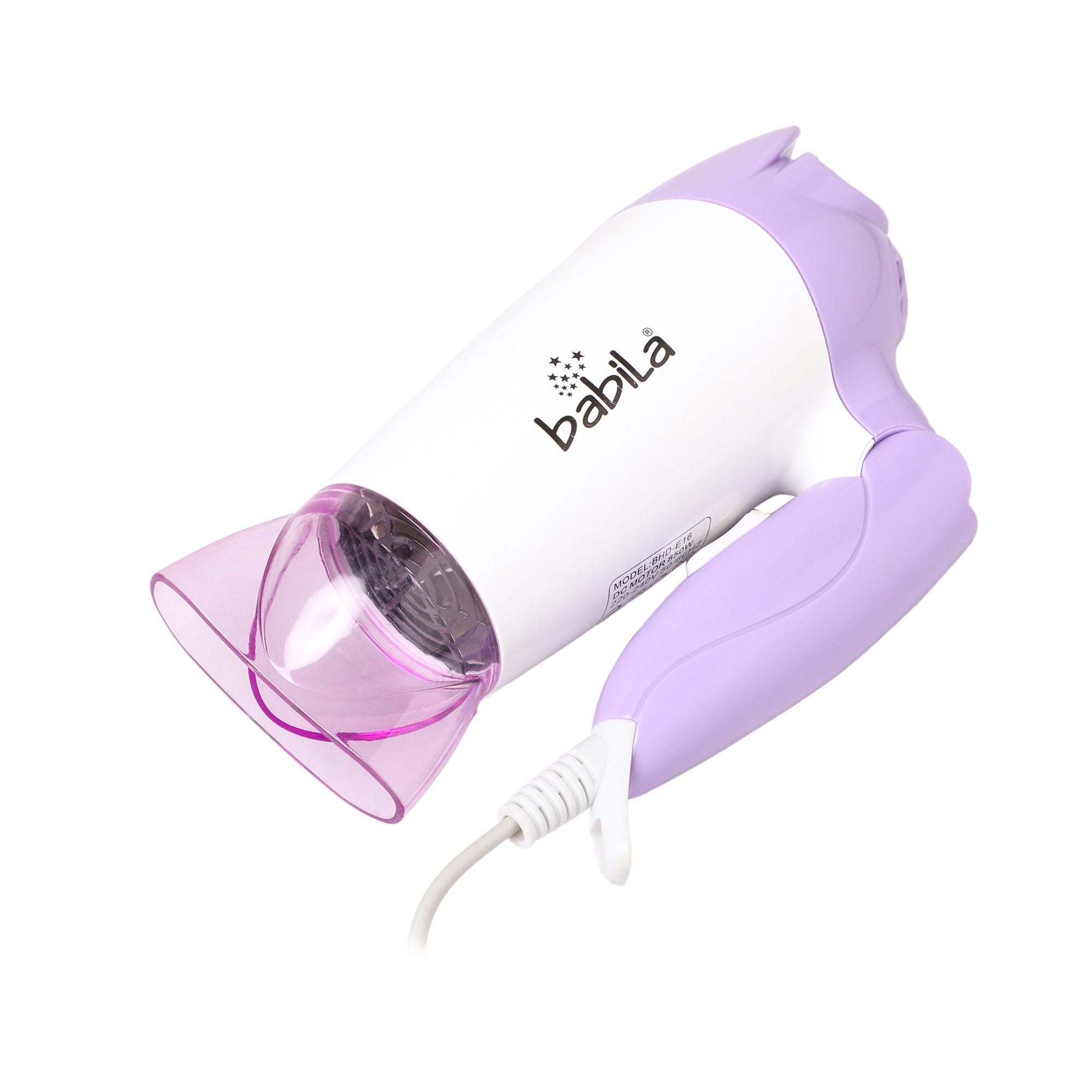 Babila Styler 850 Hair Dryer -BHD-E16, 210g Buy at Indicrest Image 2