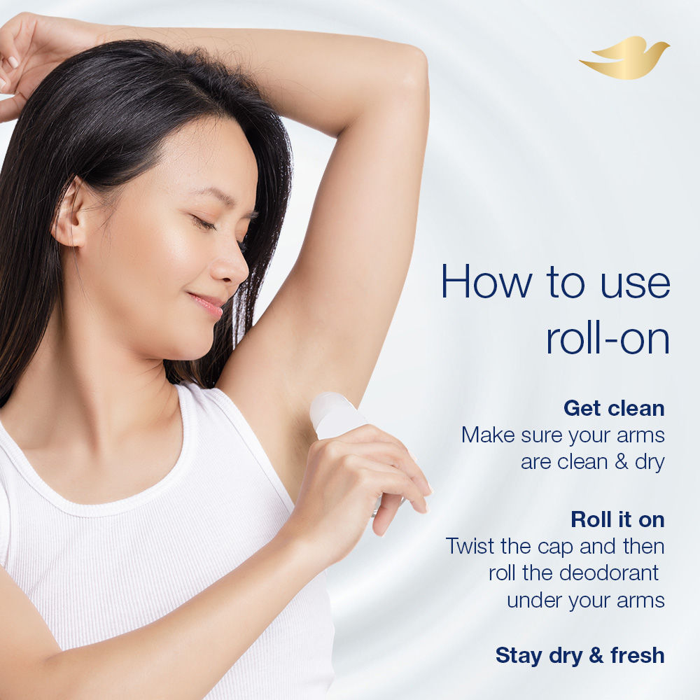 Dove Eventone Deodorant & Dove Eventone Roll On (Pack of 2), 200ml Buy at Indicrest Image 9