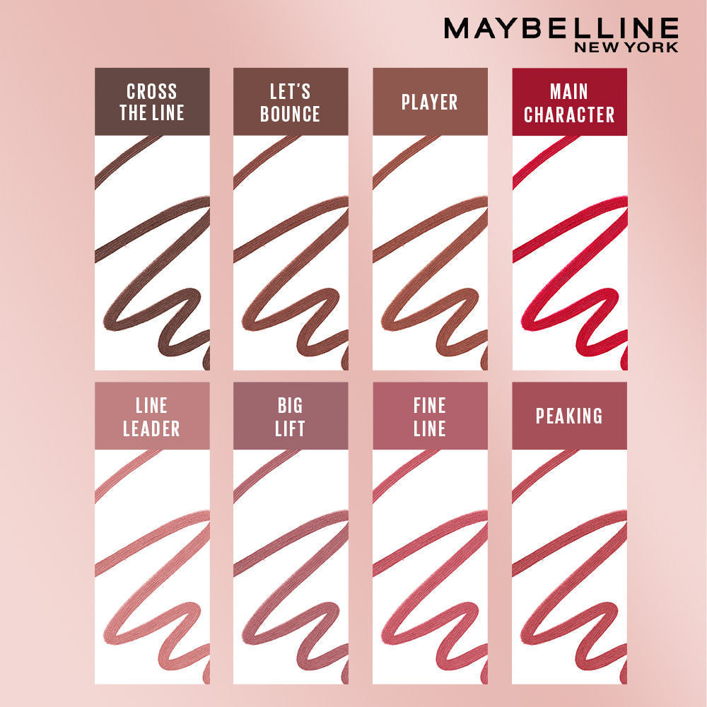 Maybelline New York Lifter Liner Lip Liner Pencil With Hyaluronic Acid - Main Character, 6.7g Buy at Indicrest Image 5