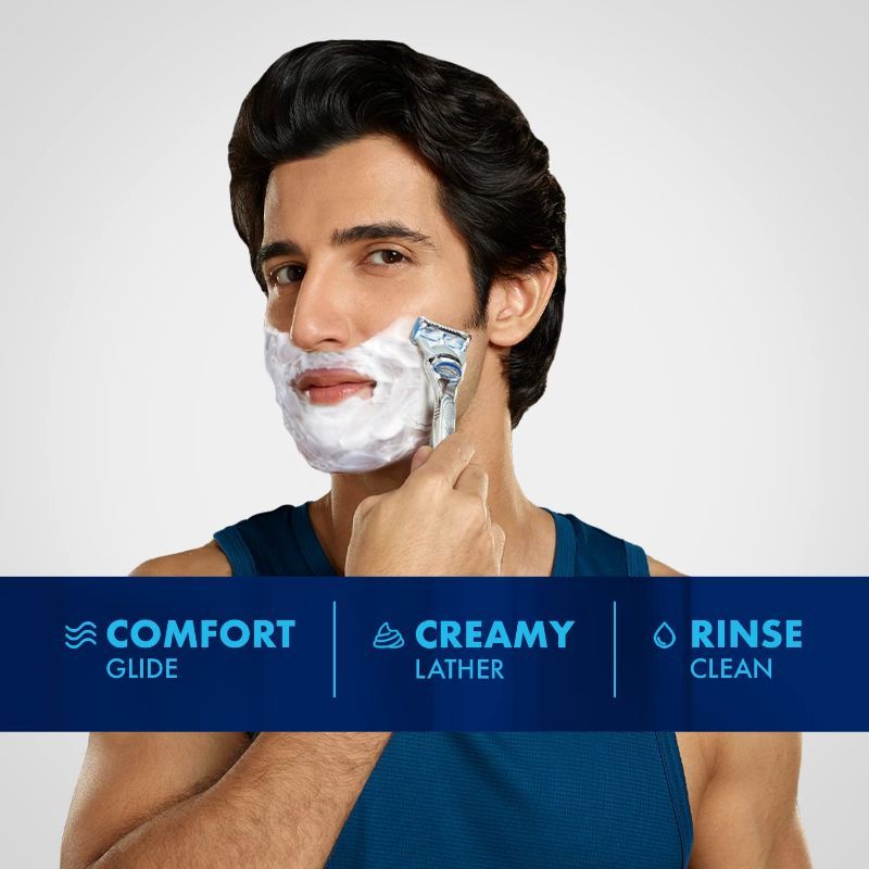 Gillette Regular Pre Shave Foam 33% Extra Free, 418g Buy at Indicrest Image 5