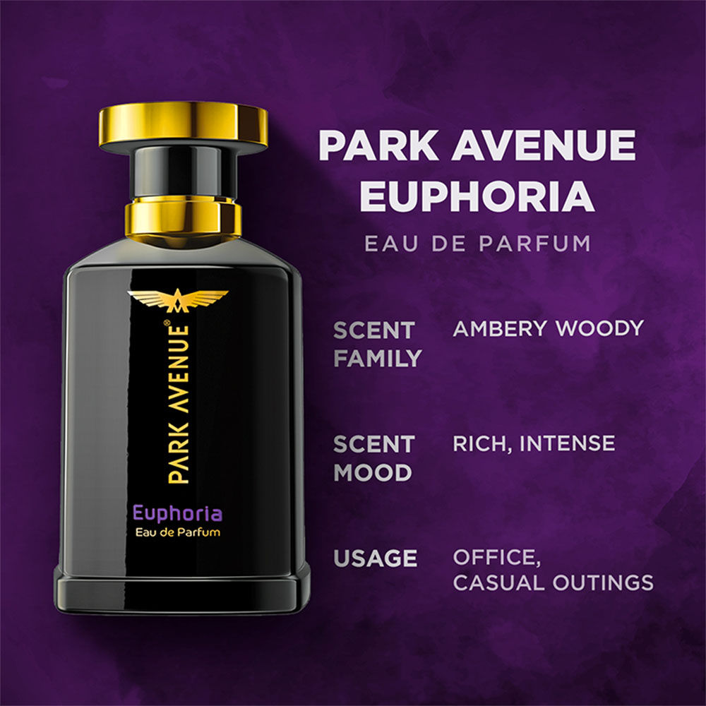 Park Avenue Eau De Perfum Euphoria For Him, 100ml Buy at Indicrest Image 4