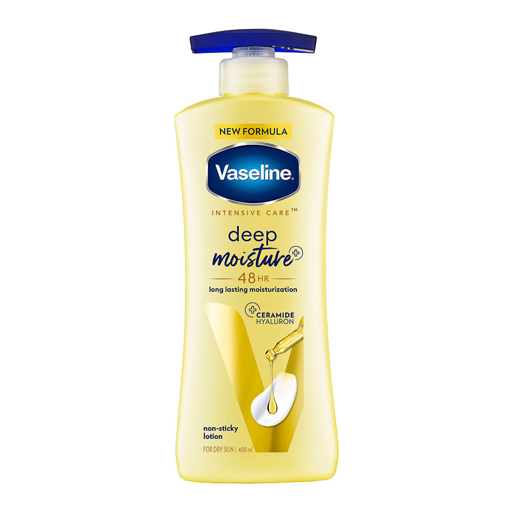 Vaseline Intensive Care Deep Moisture 48 HR Long Lasting Nourishing Body Lotion With Glycerin For Dry Rough Skin, 400ml Buy at Indicrest Image 10
