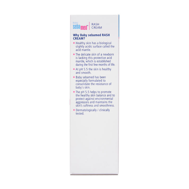 Sebamed Baby Rash Cream, PH 5.5, Panthenol & Wheat Bran, Clinically Tested, For Delicate Skin, 100ml Buy at Indicrest Image 5