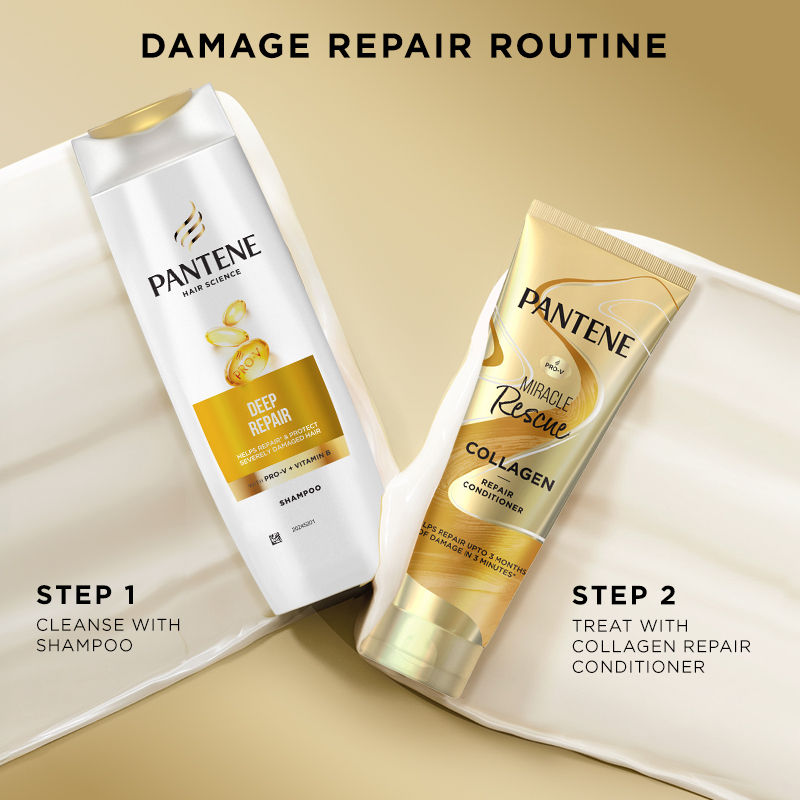 Pantene Miracle Rescue Collagen Repair Conditioner, 200ml Buy at Indicrest Image 7