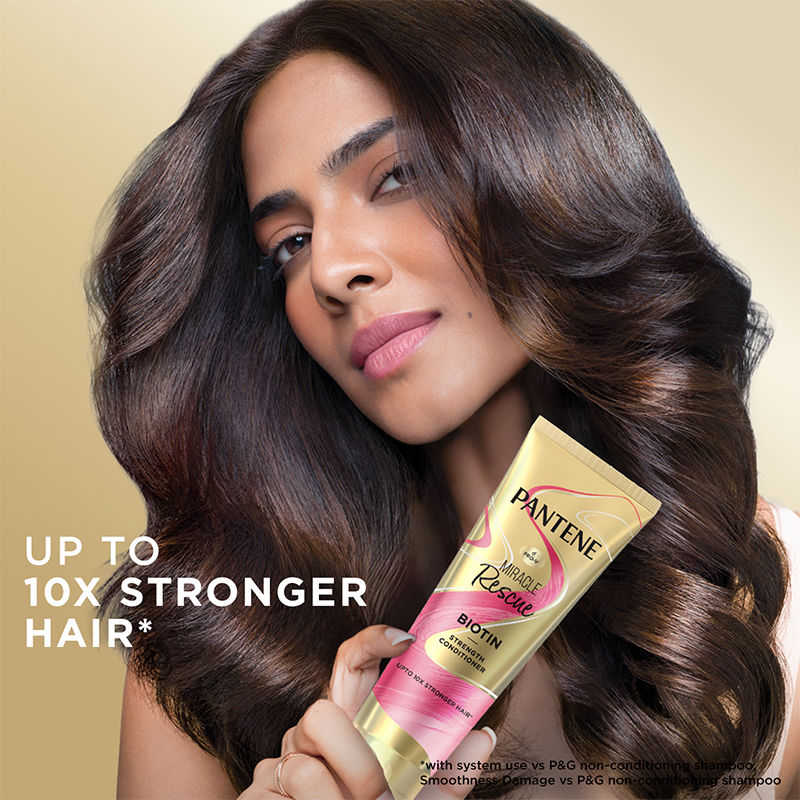 Pantene Miracle Rescue Biotin Strength Conditioner, 200ml Buy at Indicrest Image 3