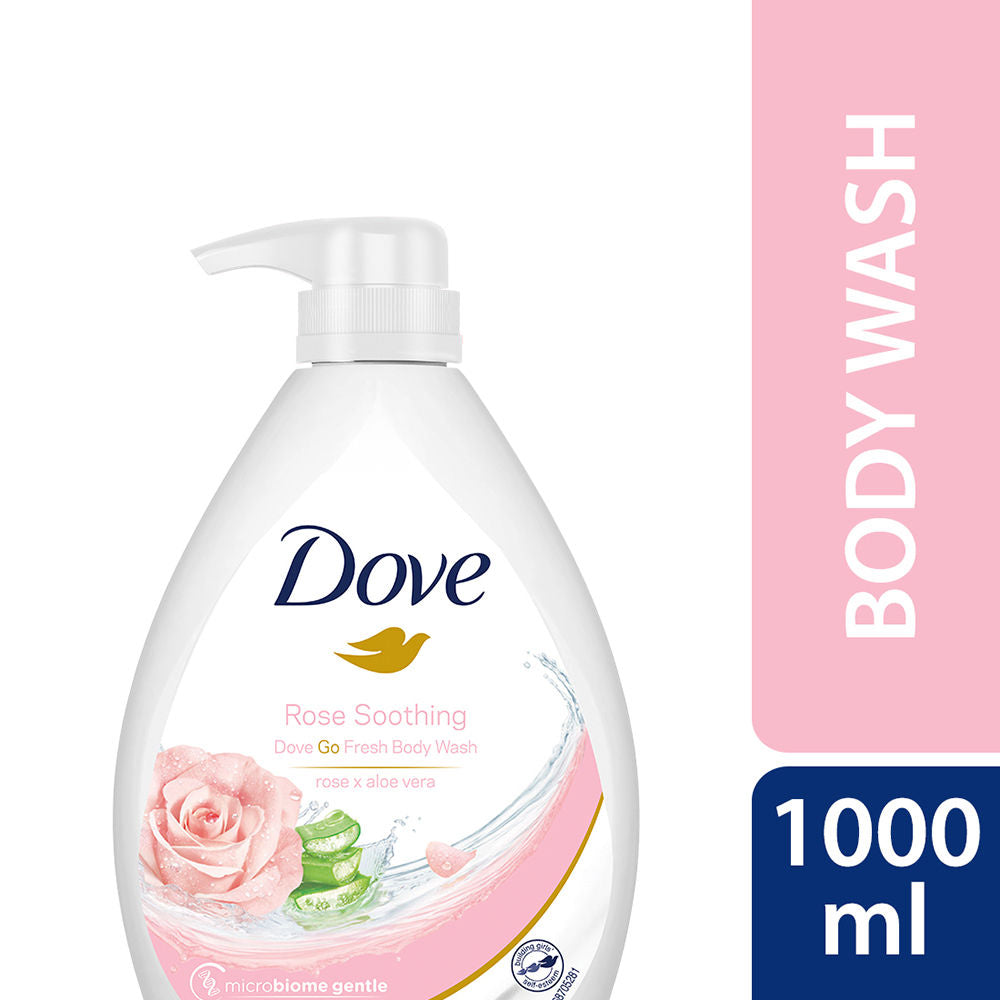 Dove Body Wash- Soothing Rose & Aloe Vera Body, 1000ml Buy at Indicrest