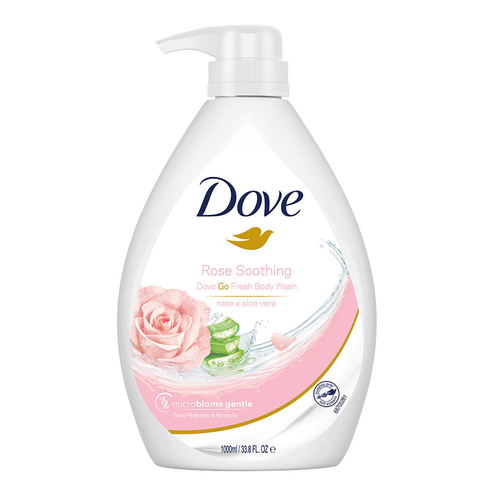 Dove Body Wash- Soothing Rose & Aloe Vera Body, 1000ml Buy at Indicrest Image 2