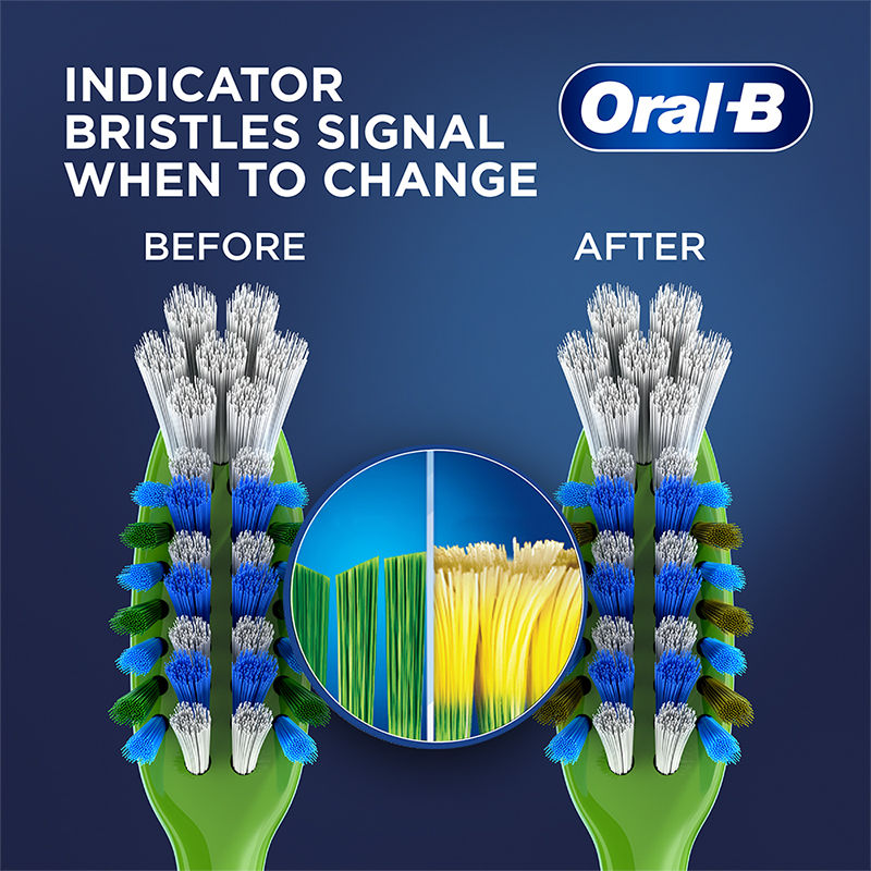 Oral-B Criss Cross Toothbrush (Buy 2 Get 2 Free, Soft) Buy at Indicrest Image 6