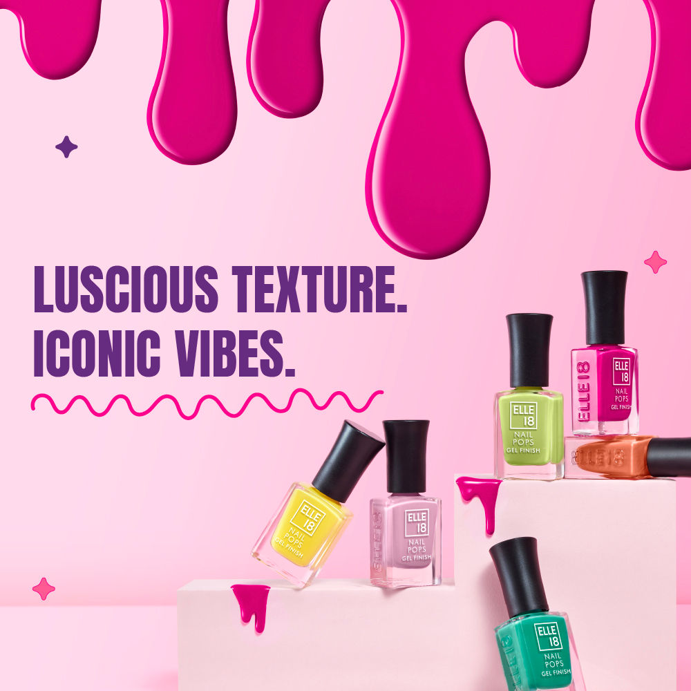Elle 18 il Pop Gel Finish - G1, 10ml Buy at Indicrest Image 6