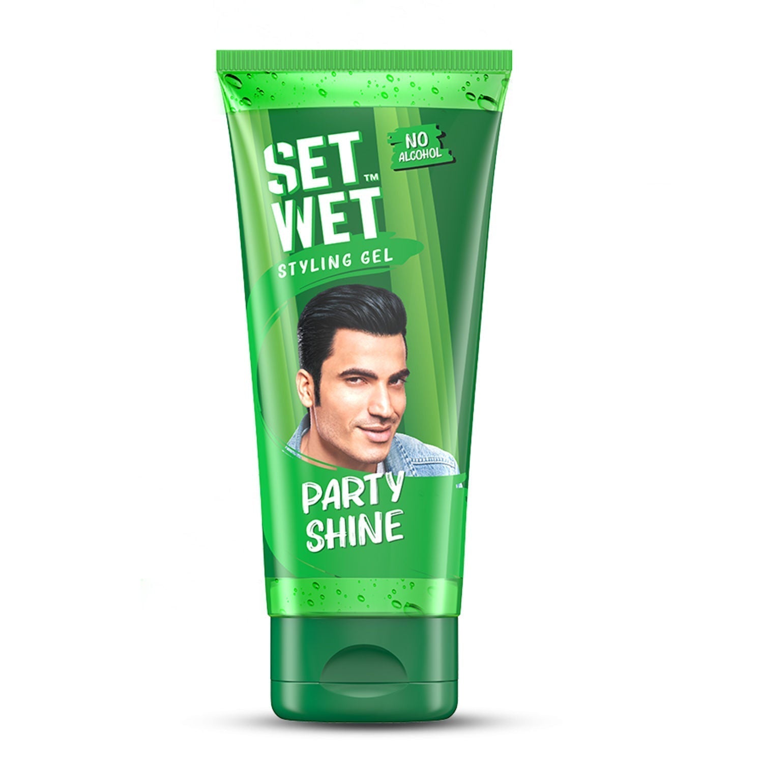Set Wet Hair Gel for Men Vertical Hold Strong Hold High Shine No Alcohol No Sulphate, 100ml Buy at Indicrest