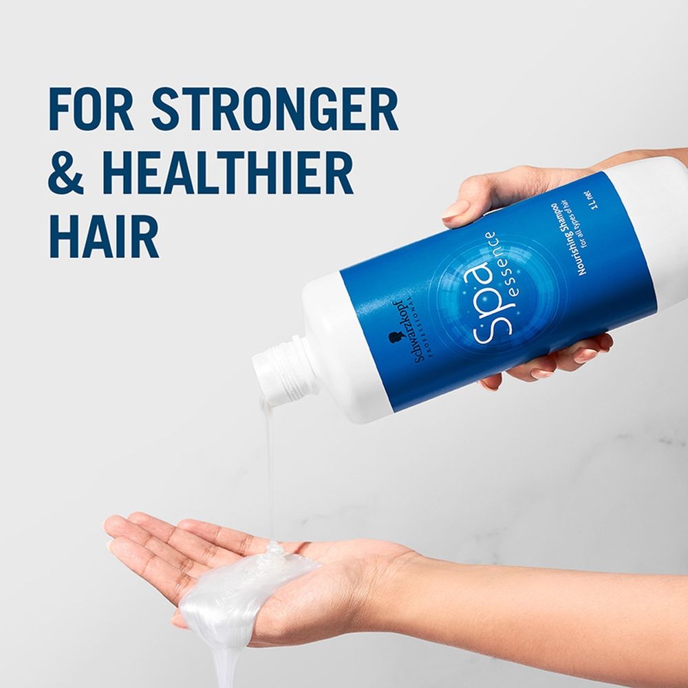 Schwarzkopf Professional SPA Essence Nourishing Shampoo, 1000ml Buy at Indicrest Image 7