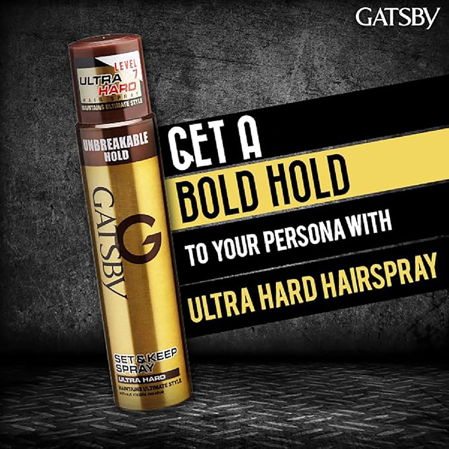 Gatsby Set & Keep Hair Spray Ultra Hard, 250ml Buy at Indicrest Image 4