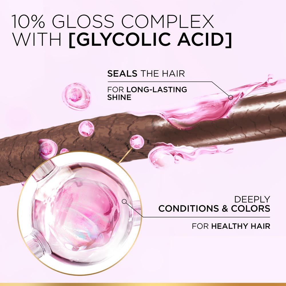 L'Oréal Paris Casting Creme Gloss Hair Color With Glycolic Gloss Complex - 400 Dark Brown, 60ml+100g Buy at Indicrest Image 2