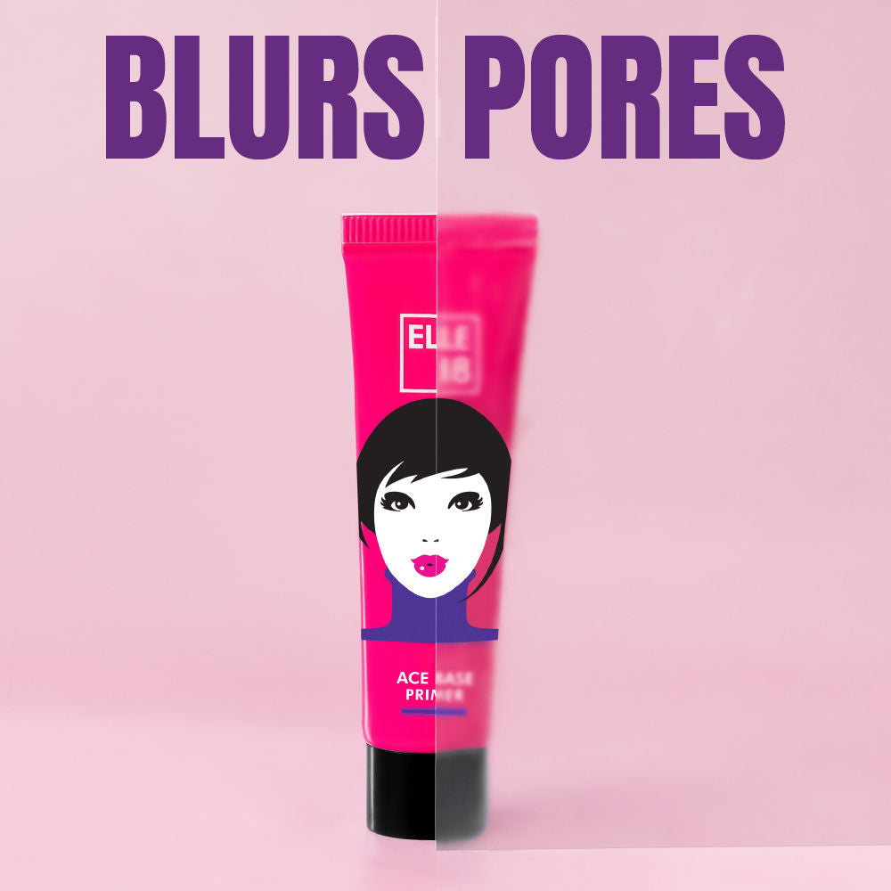 Elle 18 Ace Base Face Primer With Vitamin E, Lightweight & Water resistant, 10ml Buy at Indicrest Image 4