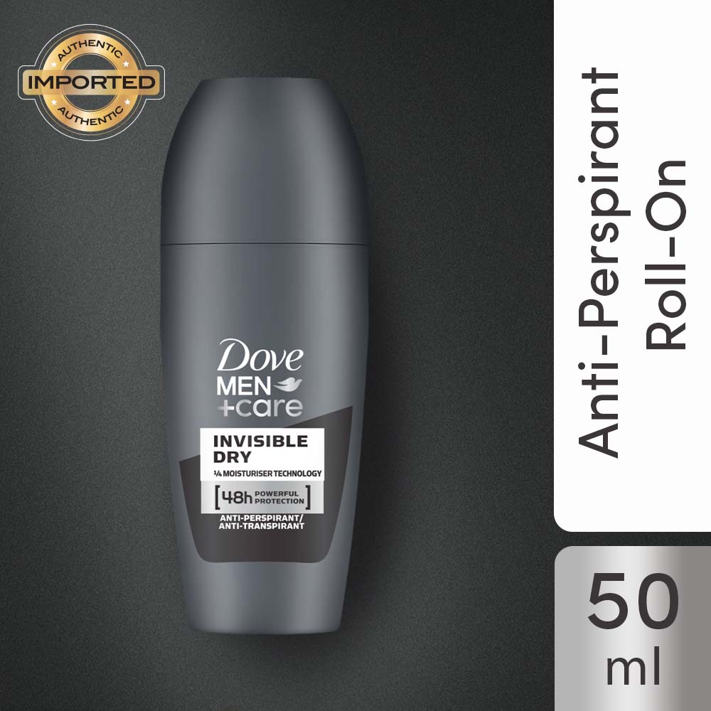 Dove Men + Care Invisible Dry Anti - Perspirant Roll - On, 50ml Buy at Indicrest Image 2