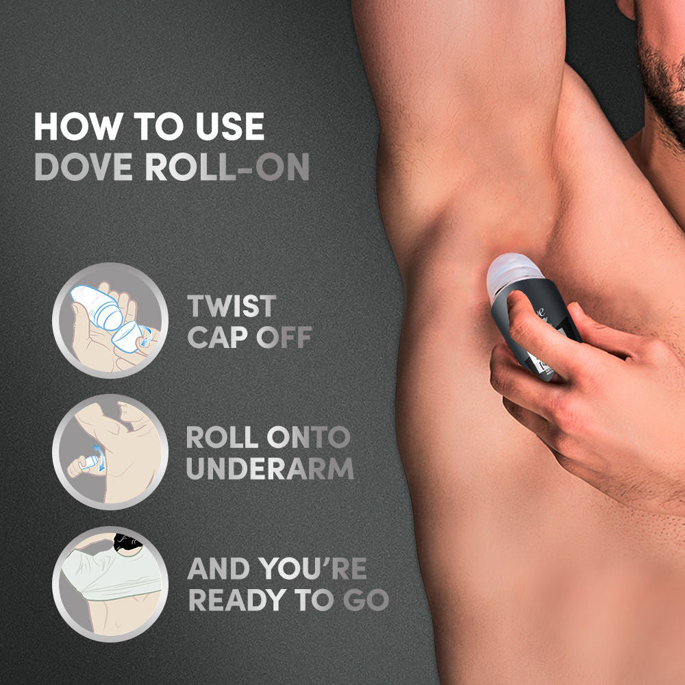 Dove Men + Care Invisible Dry Anti - Perspirant Roll - On, 50ml Buy at Indicrest Image 9