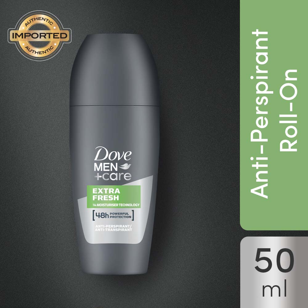 Dove Men + Care Extra Fresh Anti - Perspirant Roll - On, 50ml Buy at Indicrest Image 2