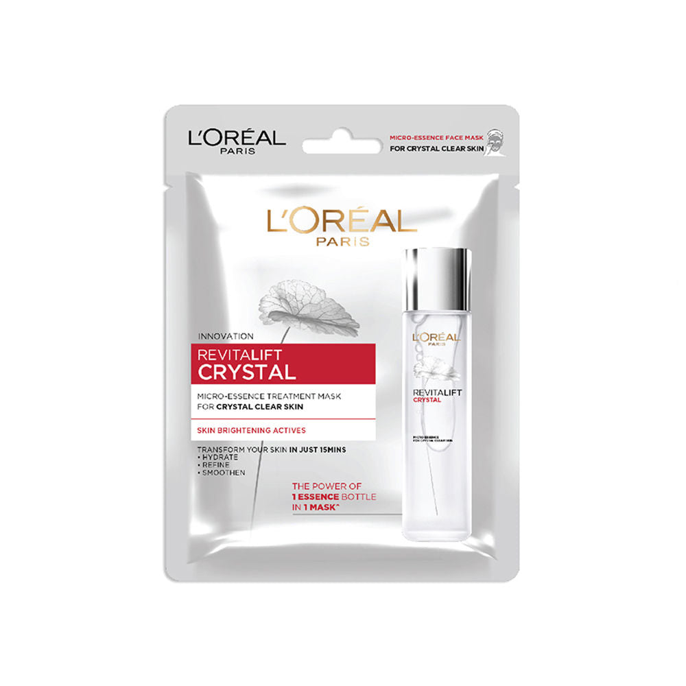 L'Oreal Paris Revitalift Crystal Micro-Essence Brightening Sheet Mask, 25g Buy at Indicrest Image 10