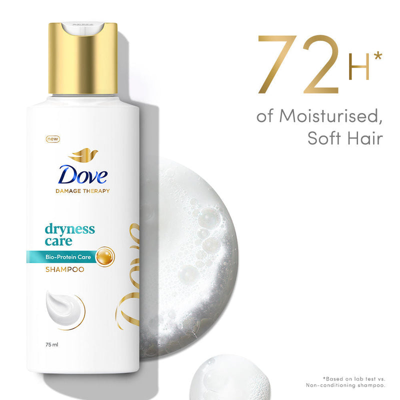 Dove Dryness Care Therapy Shampoo Small Bottle, 80ml Buy at Indicrest
