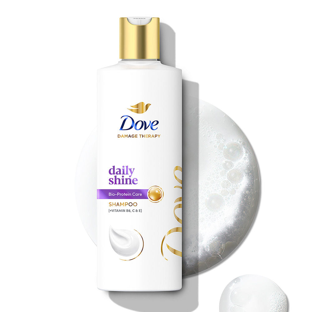 Dove Daily Therapy Shampoo Mid Bottle, 180ml Buy at Indicrest Image 2