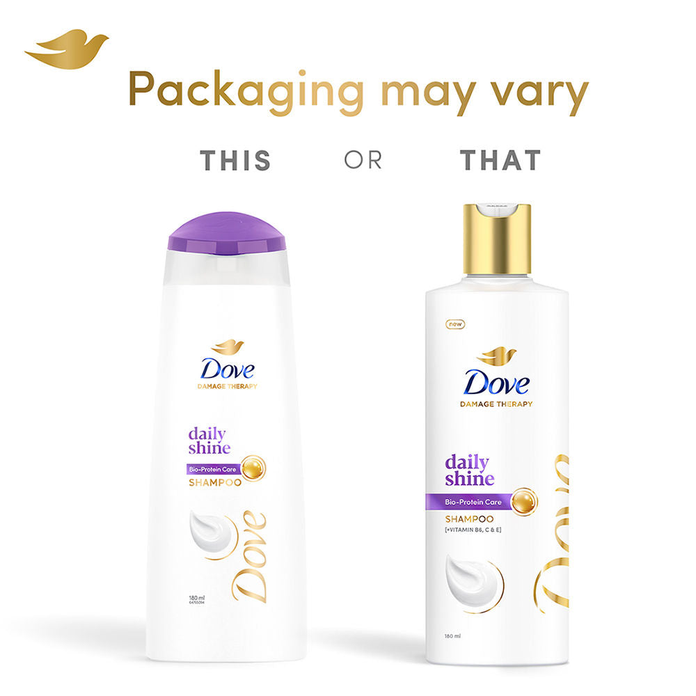 Dove Daily Therapy Shampoo Mid Bottle, 180ml Buy at Indicrest Image 4