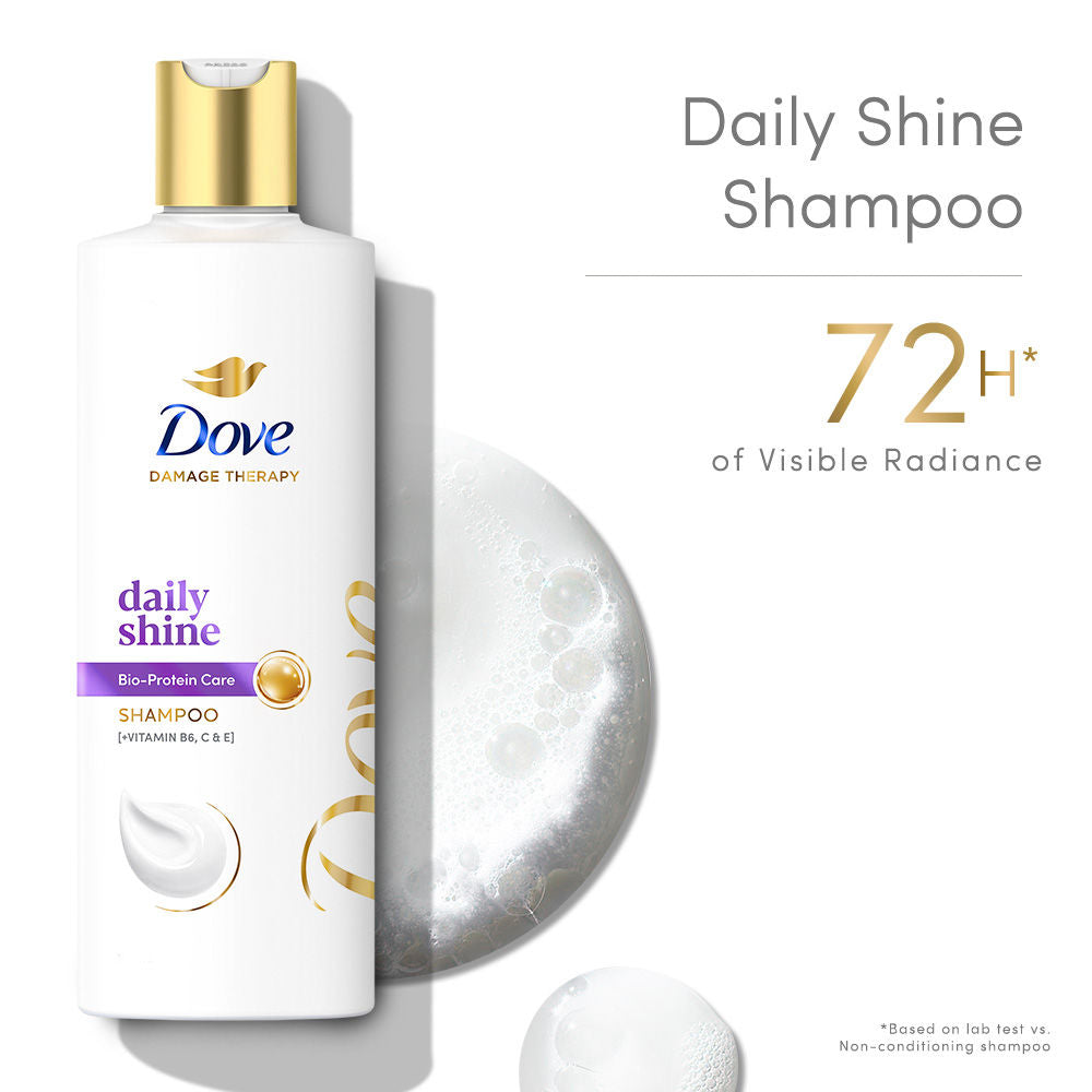 Dove Daily Therapy Shampoo Mid Bottle, 180ml Buy at Indicrest Image 5