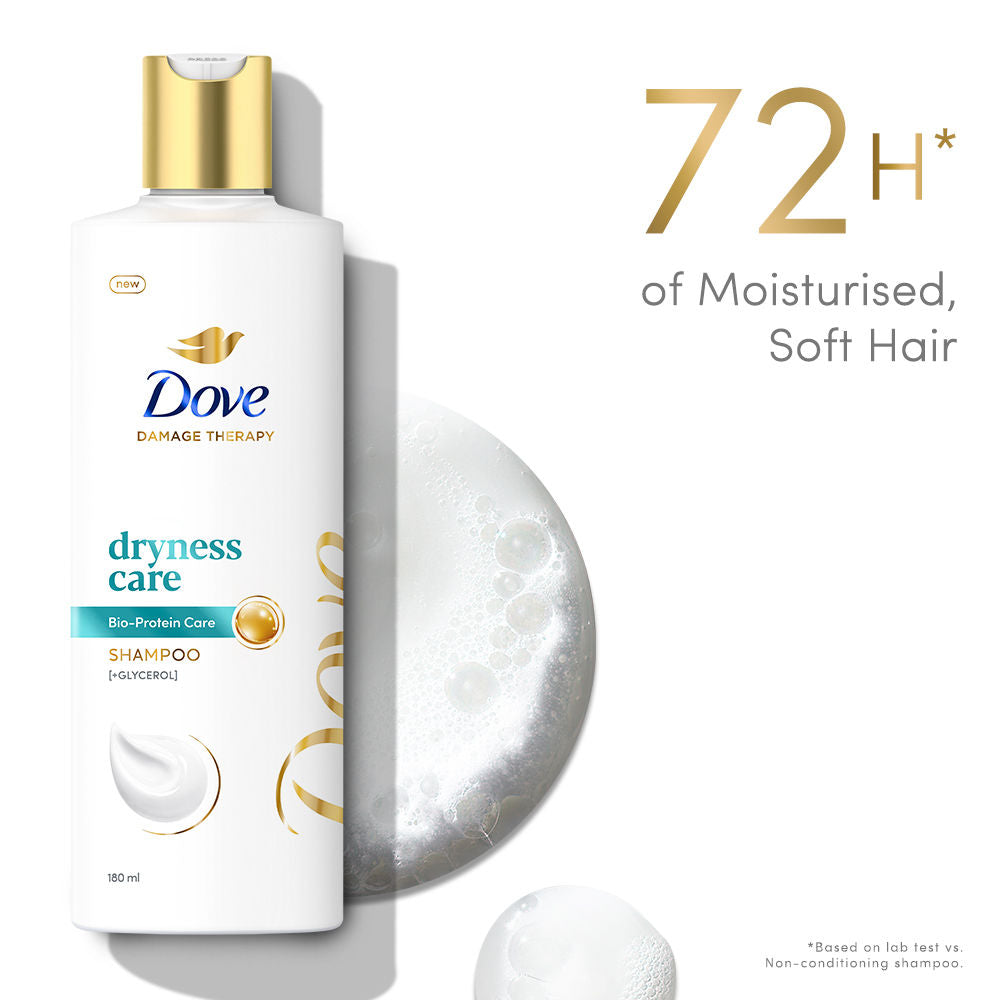 Dove Dryness Care Shampoo For Very Dry Hair, 180ml Buy at Indicrest