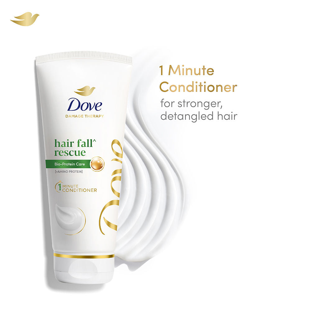 Dove Hair Fall Rescue Conditioner with Nutrilock Actives to Strengthen Damaged Hair, 335ml Buy at Indicrest