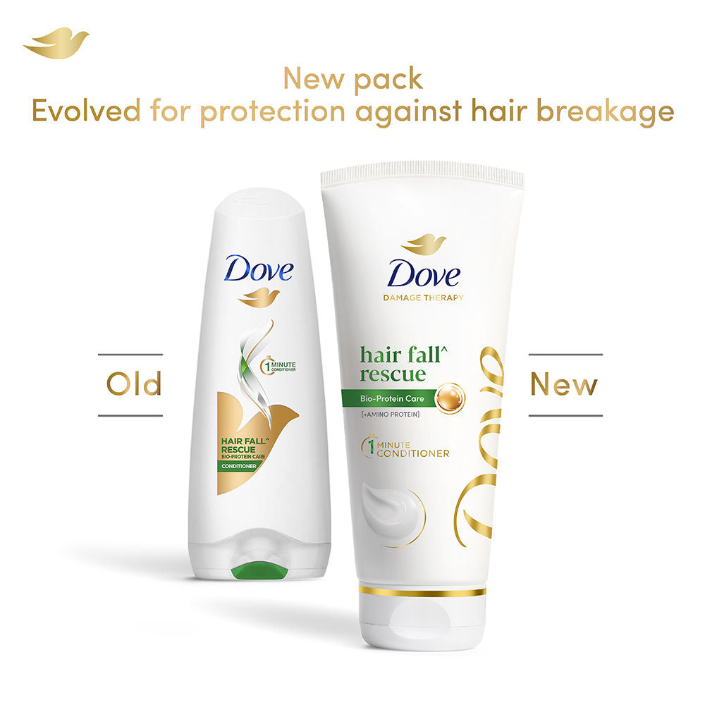 Dove Hair Fall Rescue Conditioner with Nutrilock Actives to Strengthen Damaged Hair, 335ml Buy at Indicrest Image 3