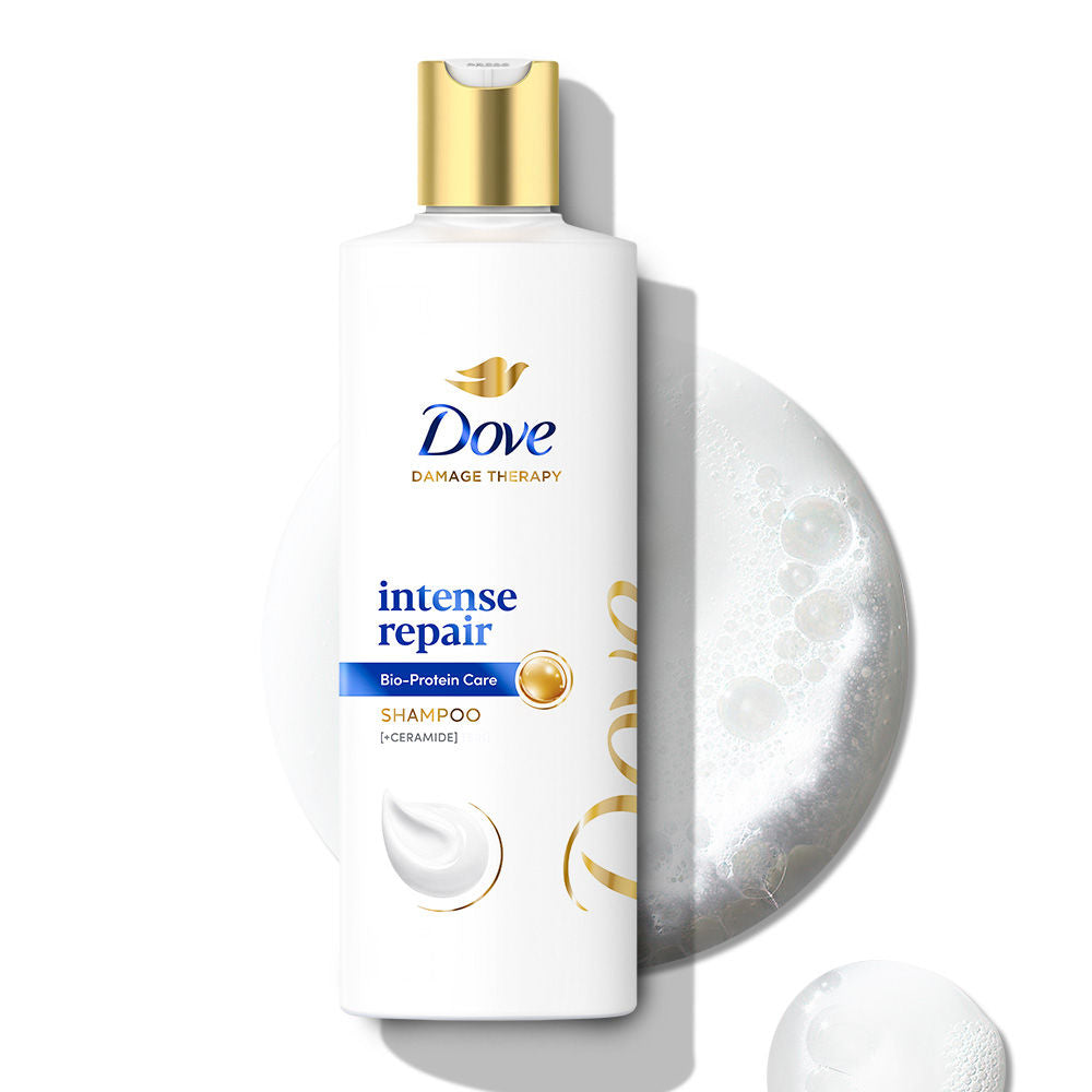 Dove Intense Repair Shampoo For Dry & Damaged Hair, 180ml Buy at Indicrest Image 2