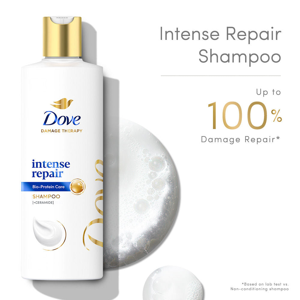Dove Intense Repair Shampoo For Dry & Damaged Hair, 180ml Buy at Indicrest Image 5