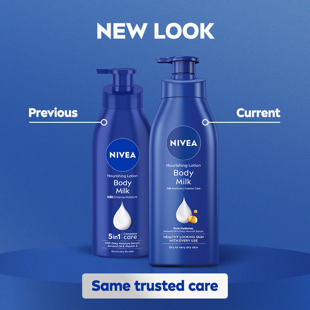 Nivea Deep Moisture Serum Vit E Body Lotion 48H Intense Moisturization Almond Oil Dry-Very Dry Skin, 400ml Buy at Indicrest Image 10