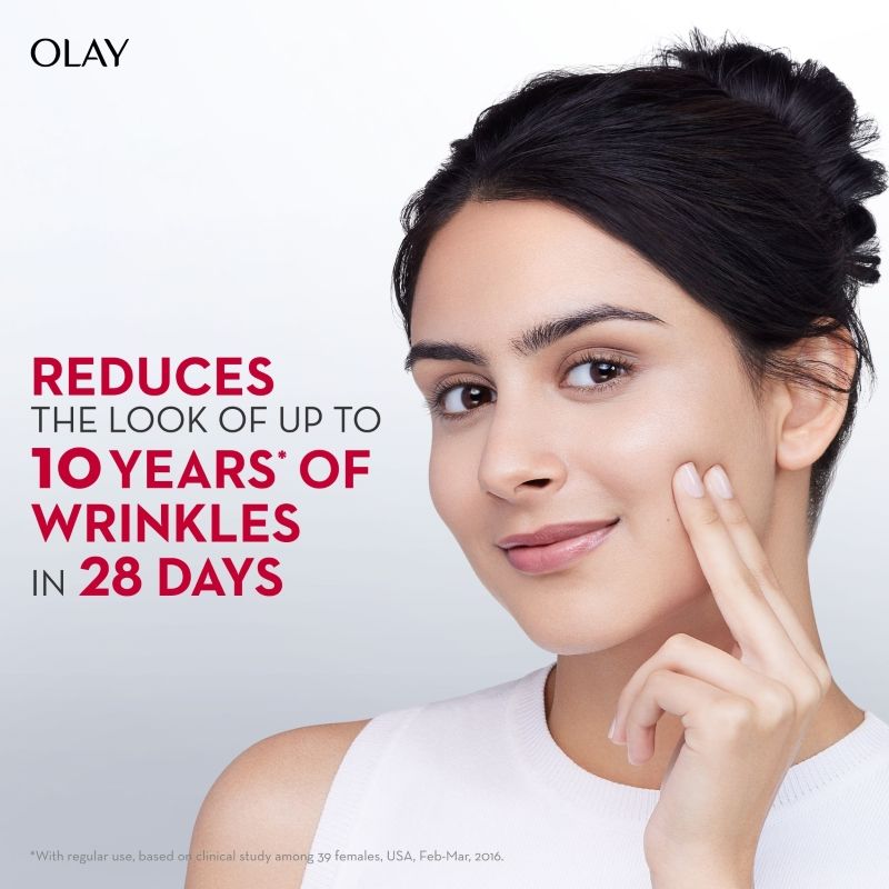 Olay Regenerist Mico Sculpting Day Cream For Plump-Bouncy Skin With Hyaluronic Acid & Niacimide, 50g Buy at Indicrest Image 2