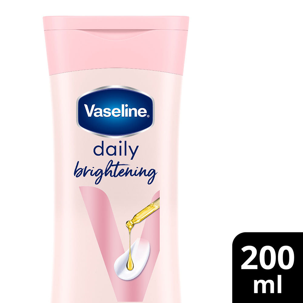 Vaseline Daily Brightening Body Lotion For Healthy & Glowing Skin With Niacinamide, 200ml Buy at Indicrest