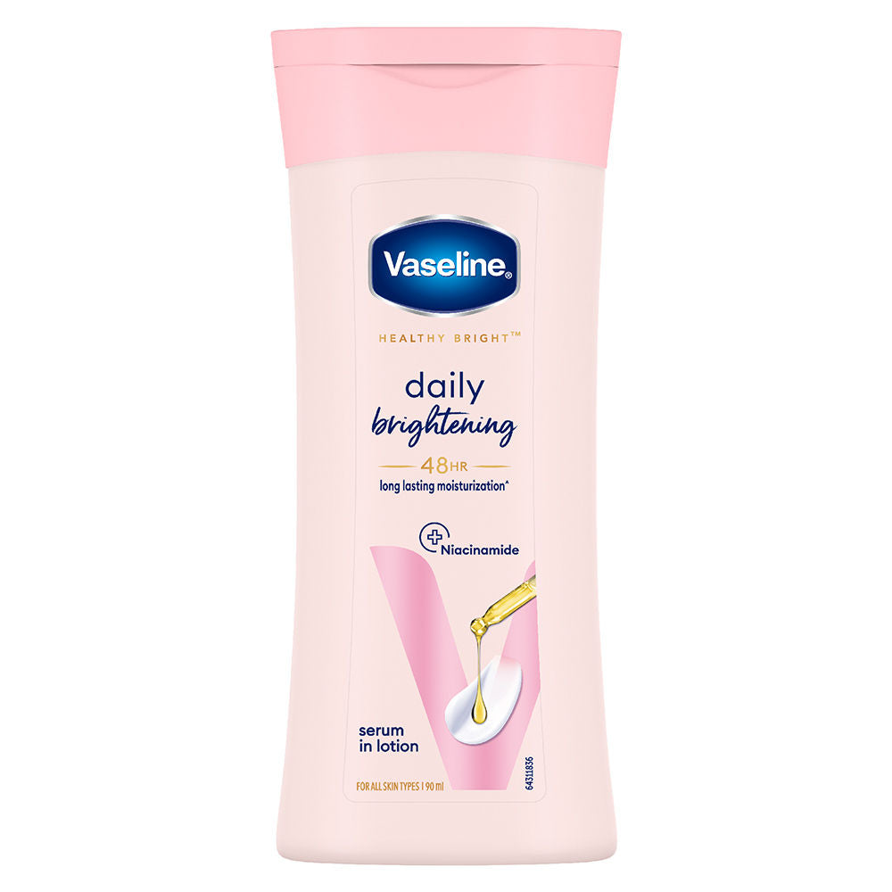 Vaseline Healthy Bright Daily Brightening Serum in Lotion, 90ml Buy at Indicrest Image 2