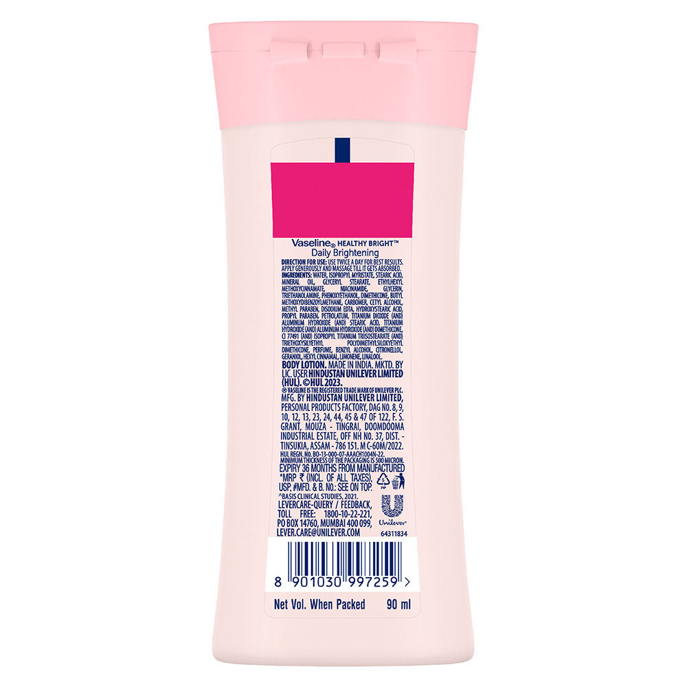 Vaseline Healthy Bright Daily Brightening Serum in Lotion, 90ml Buy at Indicrest Image 9