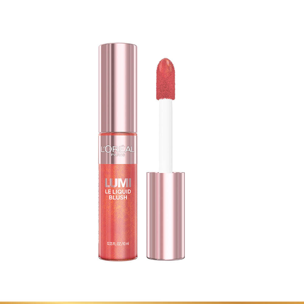 L'Oreal Paris Lumi Le Liquid Blush, Radiant & Glowy Finish - 625 Gold Pink, 10ml Buy at Indicrest Image 8