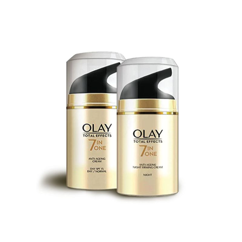 Olay Total Effects Slay All Day With Day & Night Cream, Fights 7 Signs of Ageing With Niacimide, 100g Buy at Indicrest Image 5