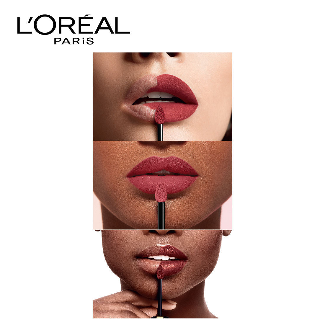 L'Oreal Paris Rouge Signature Matte Liquid Lipstick - 129 I Lead, 7ml Buy at Indicrest Image 5