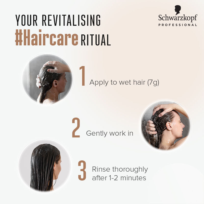 Schwarzkopf Professional Bonacure Time Restore Shampoo With Q10+ - For Mature Hair, 250ml Buy at Indicrest Image 8