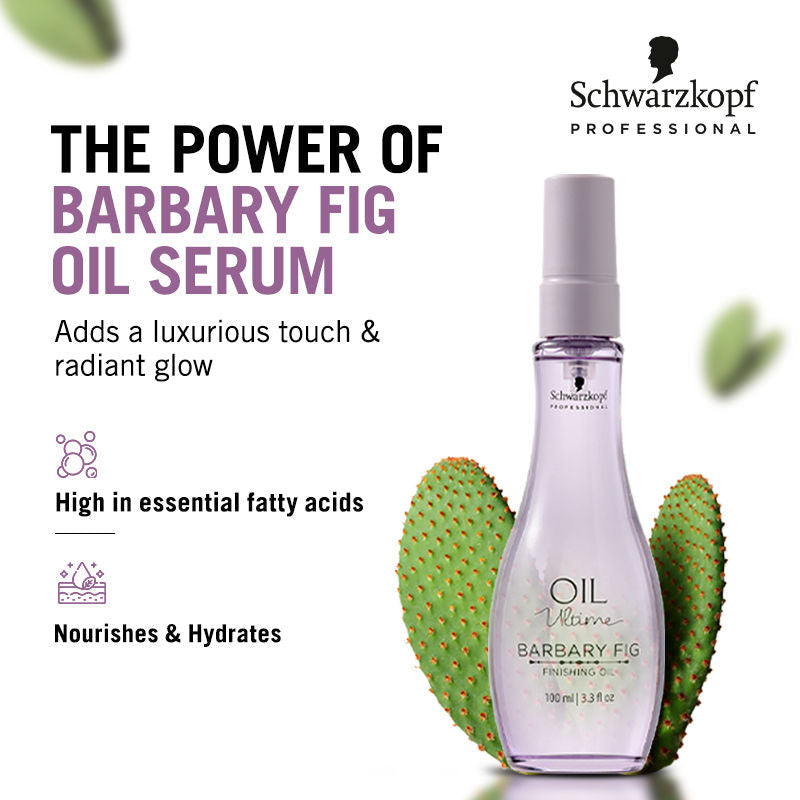 Schwarzkopf Professional Oil Ultime Barbary Fig Finishing Oil, 100ml Buy at Indicrest Image 4