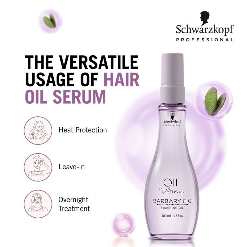 Schwarzkopf Professional Oil Ultime Barbary Fig Finishing Oil, 100ml Buy at Indicrest Image 7